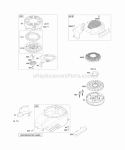 Part Location Diagram of 691138 Briggs and Stratton Screw